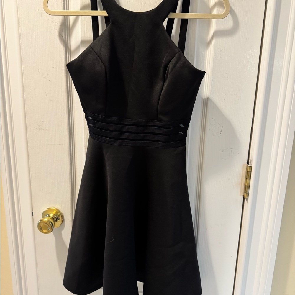 City Studio Black Mini Dress